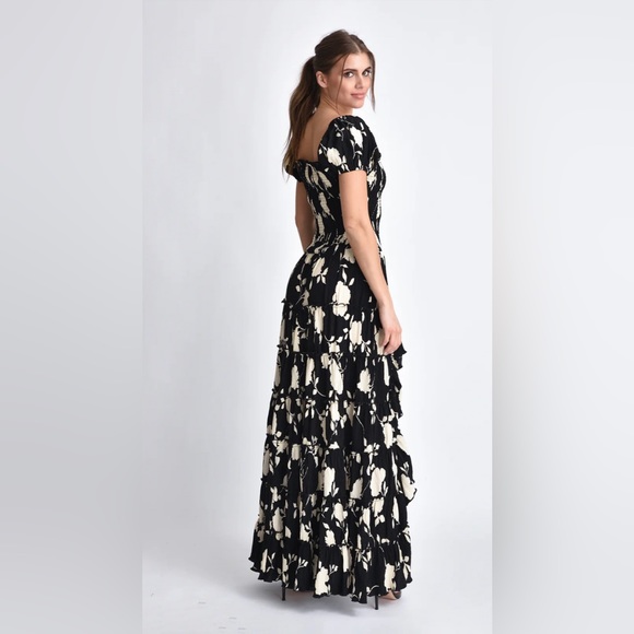 Free People Muche et Muchette Sakura Hi-Lo floral print Maxi Dress - Picture 3 of 7